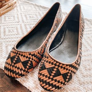 NWOT Rebecca Minkoff Uma Woven Flats